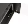 Wall-mounted rack cabinet LANBERG WF03-5304-10B 19 inch 4U black, glass door