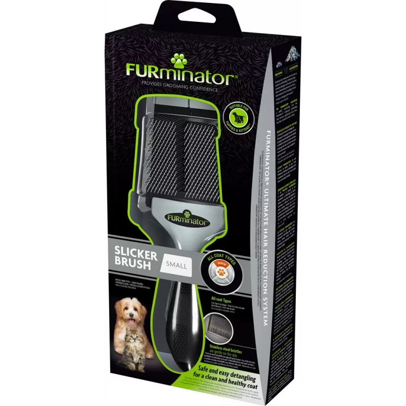 FURminator - slicker brush for dogs and cats - S