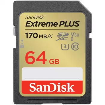 Memory Card SanDisk 64GB SDXC Class 10 SDSDXW2-064G-GNCIN