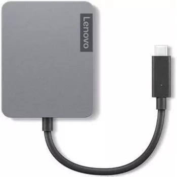 USB-C travel hub Lenovo SC11A30368 with 4 ports including HDMI and Ethernet