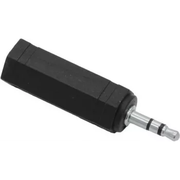 Audio adapter Omnitronic 3.5mm male to 6.35mm female stereo 3022631W