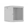 Lanberg WF01-6612-23S Wall-Mounted Rack Cabinet 19 inch 12U 600x600 Grey with Perforated Door
