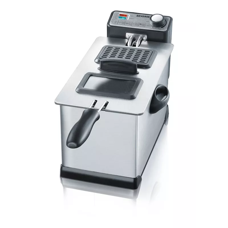 Deep fryer Severin FR 2431 Single 3 L 2000 W Stainless steel