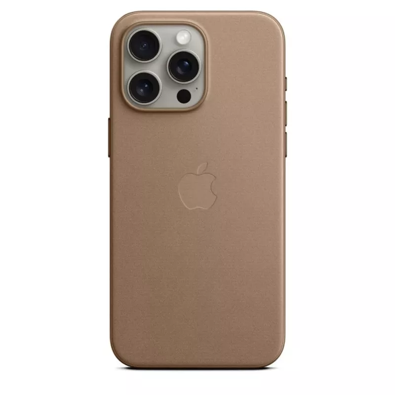 Apple iPhone 15 Pro Max FineWoven Case with MagSafe - Taupe