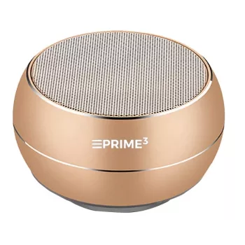 Prime3 speaker PRIME 3 Bluetooth speaker SOUL ABT03GL (gold colour) (5h, rechargeable battery), Bluetooth speaker, gold