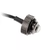 XSPC ARGB LED plug G1/4 5V 3-pin, black/chrome