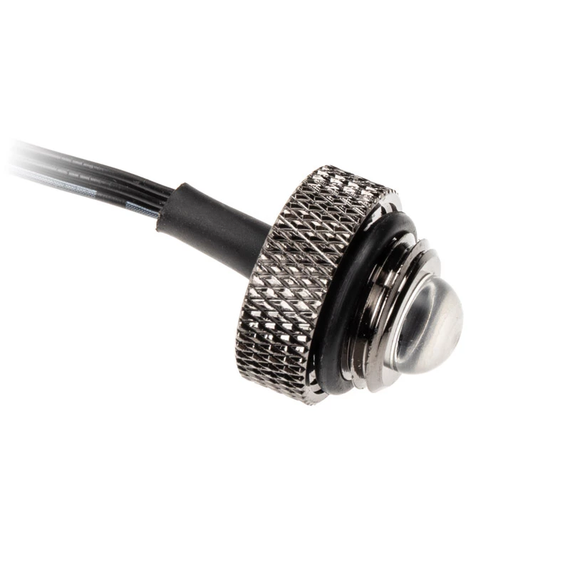 XSPC ARGB LED plug G1/4 5V 3-pin, black/chrome