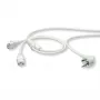 ROLINE 19.08.1023 Power Cable White 2 m CEE7/7 IEC C13 (19.08.1023)
