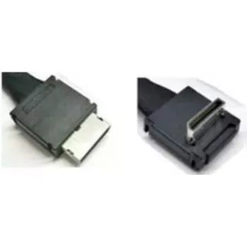 Intel OCuLink Cable Kit AXXCBL700CVCR - Internal SAS-Cable - 4i MiniLink SAS (SFF-8611) (M) straight to 4i MiniLink SAS (SFF-8611) (M) right-angled - 70 cm (AXXCBL700CVCR)