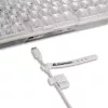 Crystal Shark, Gaming Keyboard White, DE-Layout, KTT