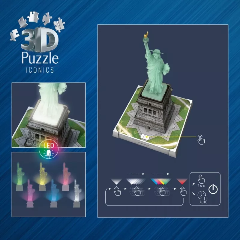 Puzzle 3D statue of liberty
