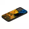 Protective phone case iKins for Apple iPhone 12 Pro Max — black Cafe Terrace