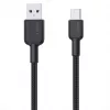 USB A to USB C cable Aukey CB-NAC1, 1 m, braided nylon, USB PD 60W, USB 2.0