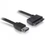 eSATAp / Micro SATA Cable DeLOCK 84416 1m Black