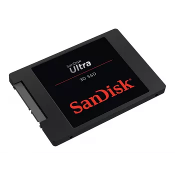 SanDisk Ultra 3D - SSD - 500GB - intern - 2.5 (6,4 cm) - SATA 6Gb/s (SDSSDH3-500G-G26)