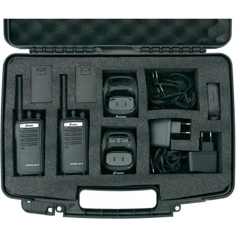 Two-way radio Stabo 20261 16 channels 446.00625-446.19375 MHz Black