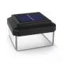GB128 LED solar lamp fence post garden light, Black - Green Blue