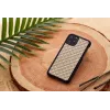 Smartphone case man and wood for iPhone 11 Pro Max — armor black