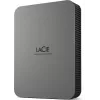LaCie Mobile Drive Secure 5TB Portable External Hard Drive 2.5 inch Mac & PC Space Grey Data Rescue Service (STLR5000400)