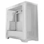PC Case MODECOM VOLCANO EXPANSE S MIDI Tower — White, microATX, tempered glass, USB-C, supports GPU 430 mm