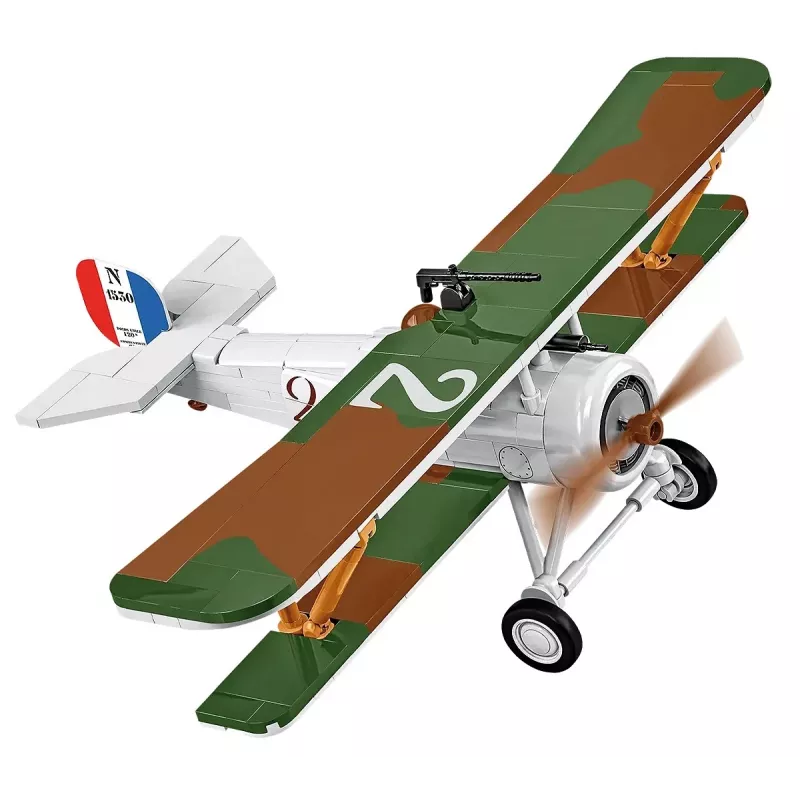 Construction Set Cobi Blocks Nieuport 17 C.1 277 pcs — Model Aircraft Kit, Collectible Brick Set