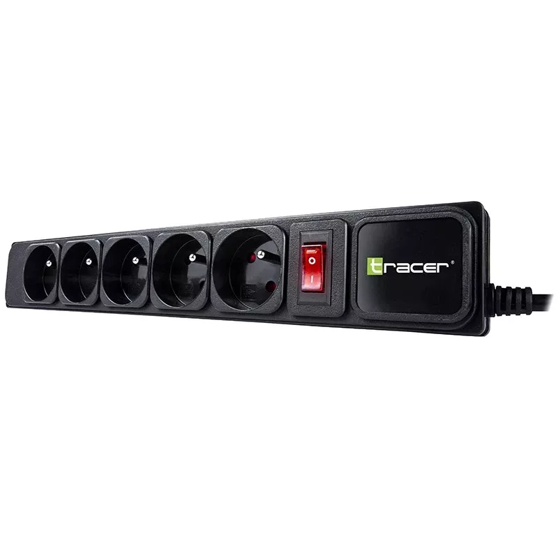 Tracer PowerWatch Black 5 AC outlets 3 m Type C