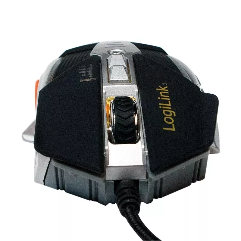 USB gaming mouse with additional weights