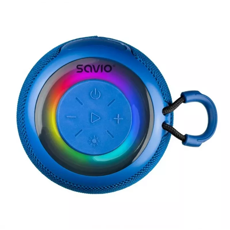 Savio BS-042 Altoparlante Blu Wireless 5 W