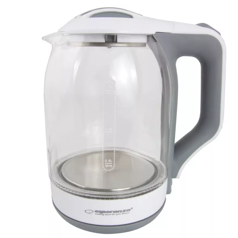 Electric kettle Esperanza 1.7 L 1500 W White Multicolor