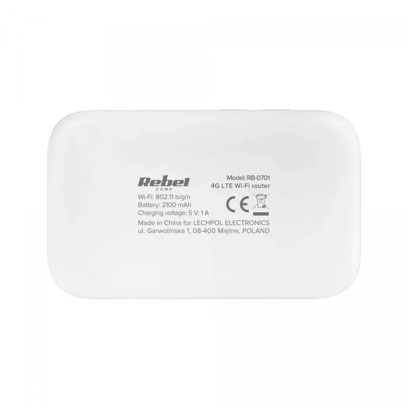 Rebel RB-0701 wireless router Single-band (2.4 GHz) 3G 4G
