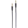 shiverpeaks ® BASIC-S--Super Slim Audio Jack Cable -- 3,5mm Stereo Mini-Plug to 3,5mm Stereo Mini-Plug, Gold-Plated Contacts, 3 Pin, Round Cable, black, 1,5m (BS33981-S)