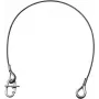 Safety rope EUROLITE UNV-15S 4×1000 mm, rated up to 15 kg