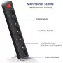 Power strip helos CLASSIC 6-socket 1.5 m with switch