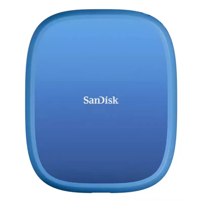 SanDisk Creator Phone External Hard Drive with MagSafe, SSD, 2TB, Blue, SDSSDE62C-2T00-G25