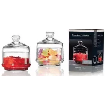 Glass Storage Jar ritzenhoff & breker SWEETS 285 ml with Glass Lid