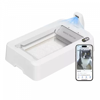 Self-cleaning cat litter box PETKIT T7-EU, white