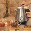 Cecotec Thermosense 620 Retro Steel Electric Kettle 1.7 L 2200 W Stainless Steel