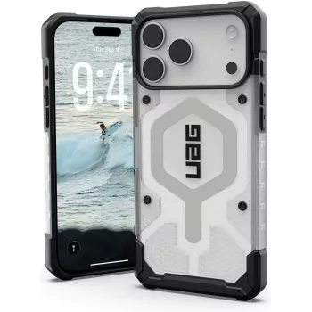 UAG Urban Armor Gear Pathfinder MagSafe Case | Apple iPhone 17 Pro | ice (transparent)/Silver | 114551114333 (114551114333)