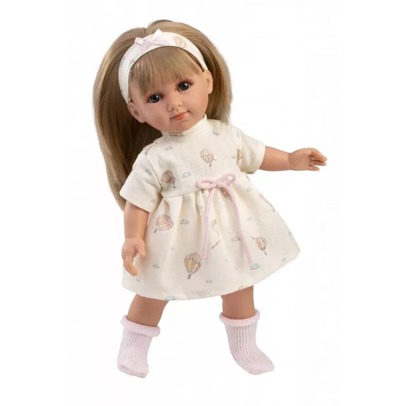 Doll Llorens Elena 35 cm — realistic features, soft body