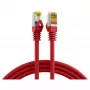 EFB-Elektronik RJ45 Patch Cable Cat.6A S/FTP LSZHCat.7 Raw Cable Red 0,15m Manufacturer: EFB Elektronik (MK7001.0,15R)