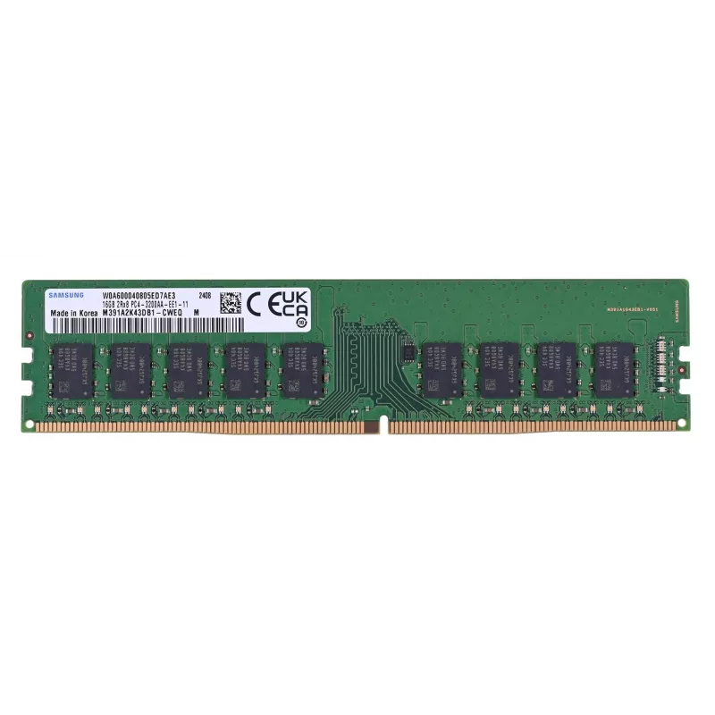 Samsung M391A2K43DB1-CWE memory module 16 GB 1 x 16 GB DDR4 288-pin DIMM ECC