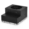 Reservoir Alphacool 15392 Acetal Acrylic Black 101.2x121.6x70mm