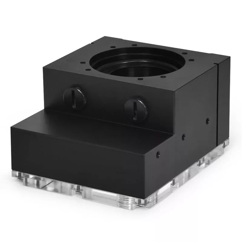 Reservoir Alphacool 15392 Acetal Acrylic Black 101.2x121.6x70mm