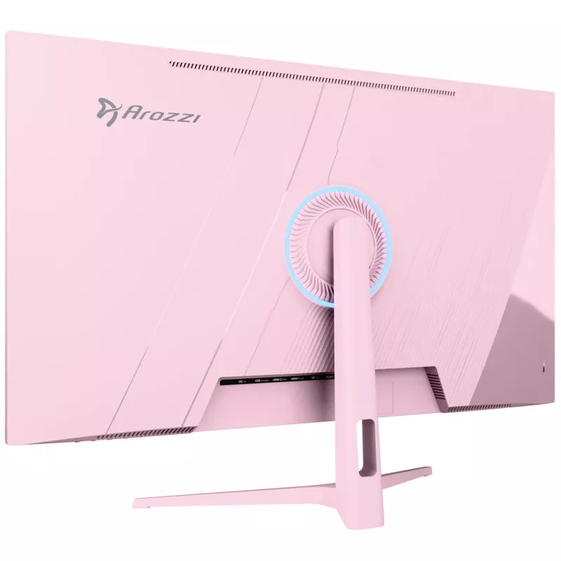Computer monitor Arozzi Nova 32 inch (80 cm) 2560×1440 Quad HD LED 1 ms 16:9 Pink with speakers and VESA