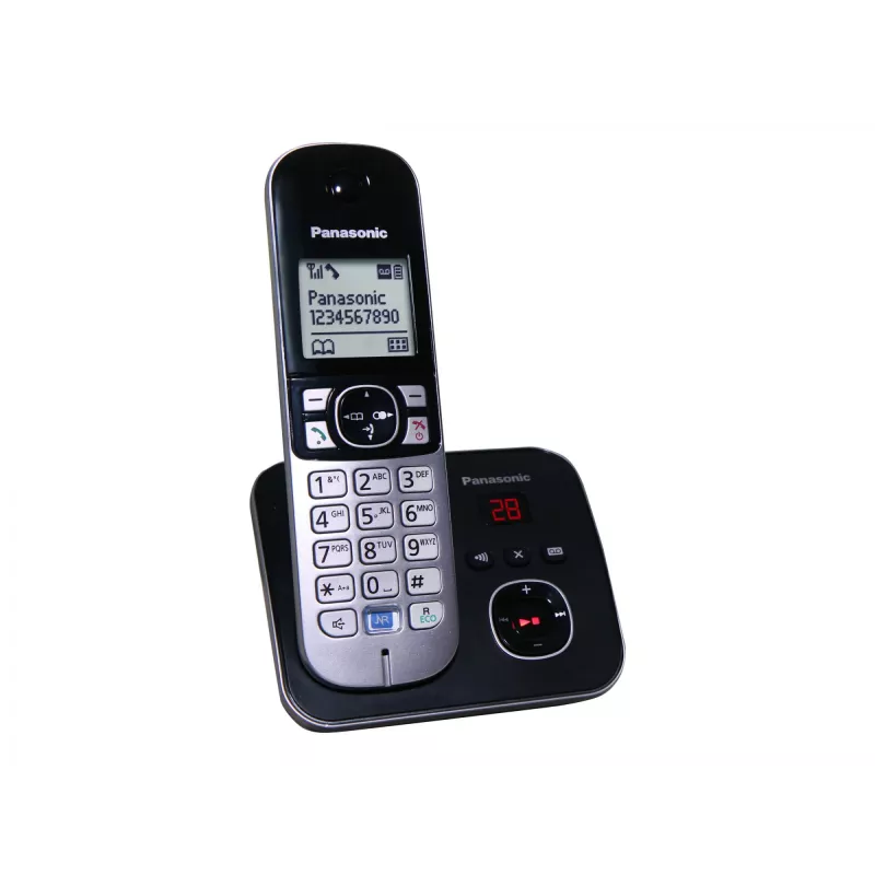 DECT telephone Panasonic KX-TG6821GB Black