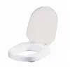 Etac Hi-Loo raised toilet seat with lid, 10 cm