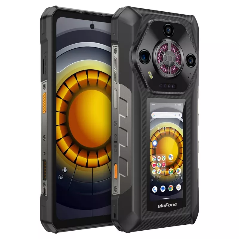 Smartphone UleFone Armor 30 Pro 5G, 6.58 inch display, 16GB RAM, 512GB storage, Black