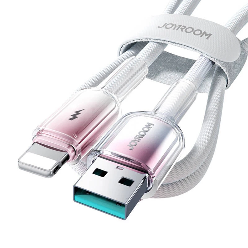 USB-A to Lightning Cable Joyroom S-A42 3A 1.2m White