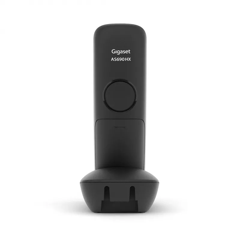 Analog/DECT telephone Gigaset AS690HX Wireless handset Caller ID Black