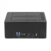 DeLOCK USB Dual Docking Station for 2 x SATA HDD SSD Clone Function Card Reader